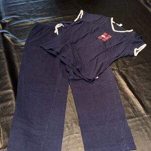 Tommy Hilfiger Blue Sleepwear Set, GUC, size M